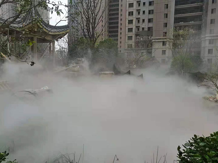 江苏省徐州市泉山区小区雾森造景驱蚊