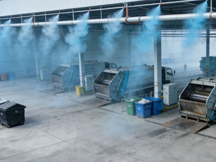 湖南长沙垃圾中转站消毒除臭