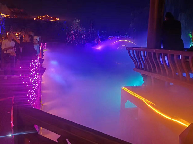 白居易文化公园雾森造景