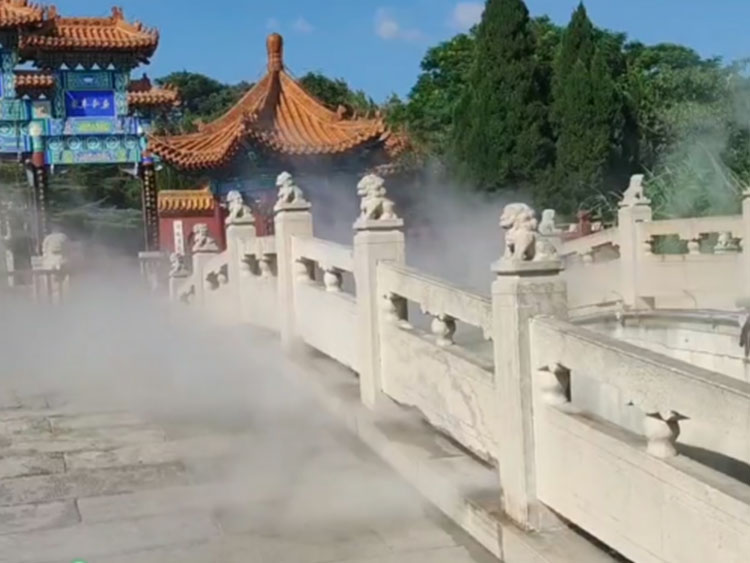 河南开封翰园雾森造景降温