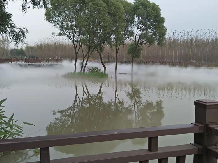 河北保定高阳县雾森系统造景