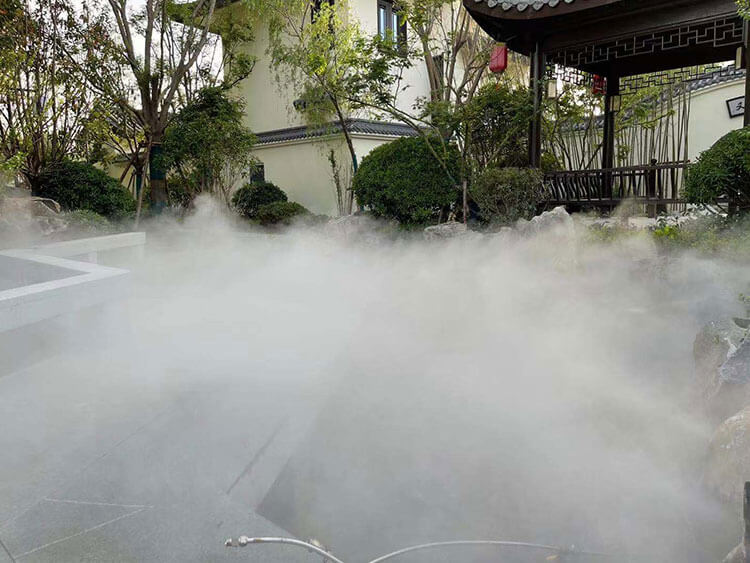 河南平顶山汝州市雾森造景