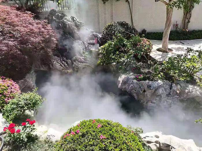 江苏省徐州市别墅院雾森造景