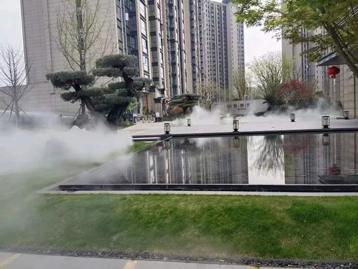 湖南省湘乡市售楼部雾森造景