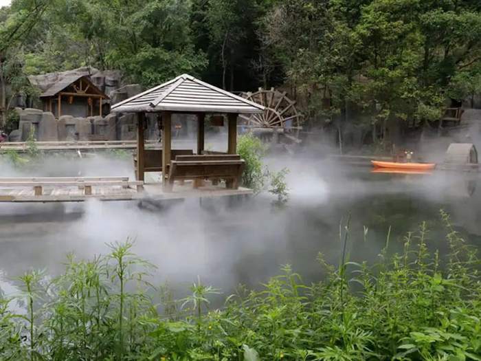 吉林桦甸市景区雾森造景