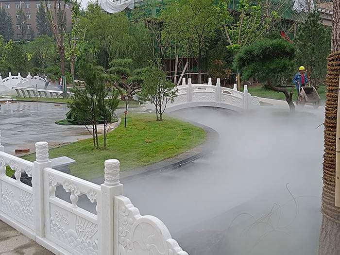 陕西神木市-园林雾森造景