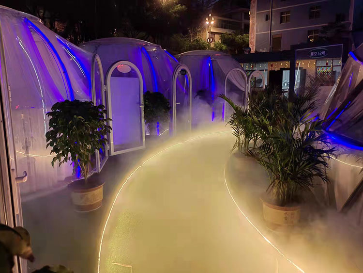 四川-星空火锅雾森造景降温